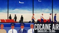 Stills from the opening credits of Cocaine Air: Smugglers at 30,000 Ft. (Via. Netflix)